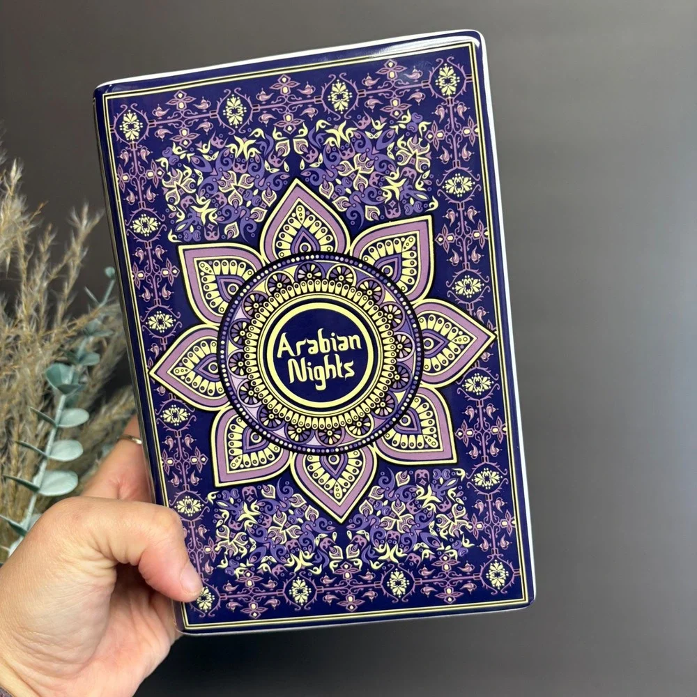 Steel Mill‎ Arabian Nights Book Vase | BookTok Shelf Decor | Home Library